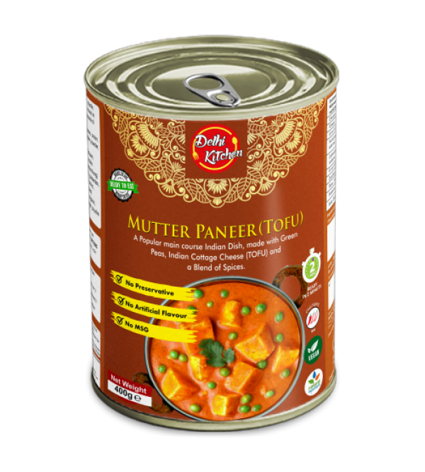 DK Mutter Paneer (Tofu) (400 g)