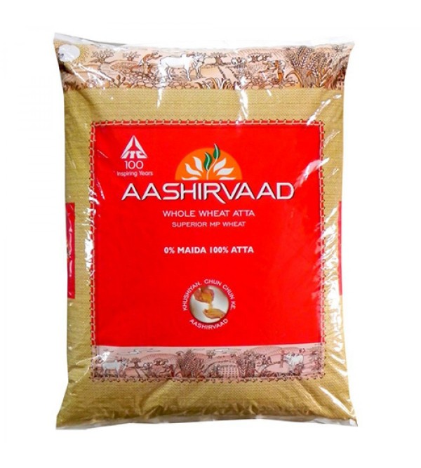 Aashirvaad Atta (Whole Wheat) 5kg