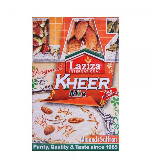 Laziza Kheer Mix Almond + Saffron 155g