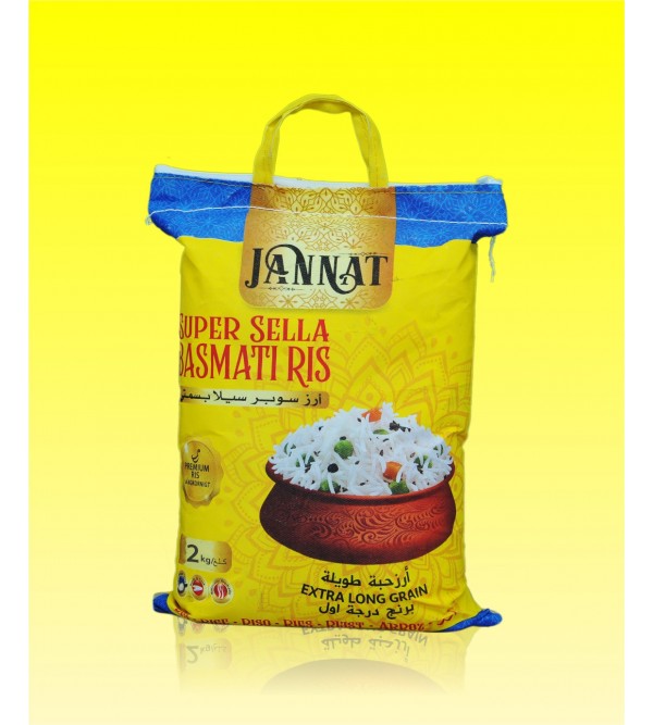 Jannat Super Sella Basmati Rice(2kg)