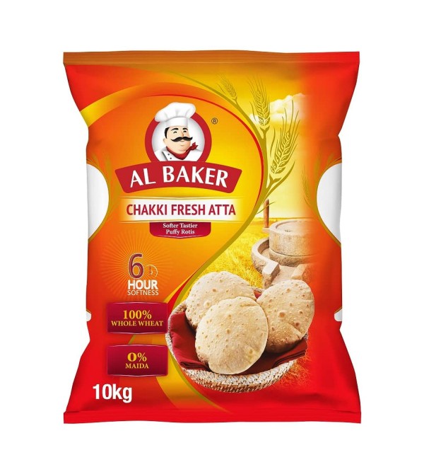 Al Baker Chakki Fresh Atta 10 kg